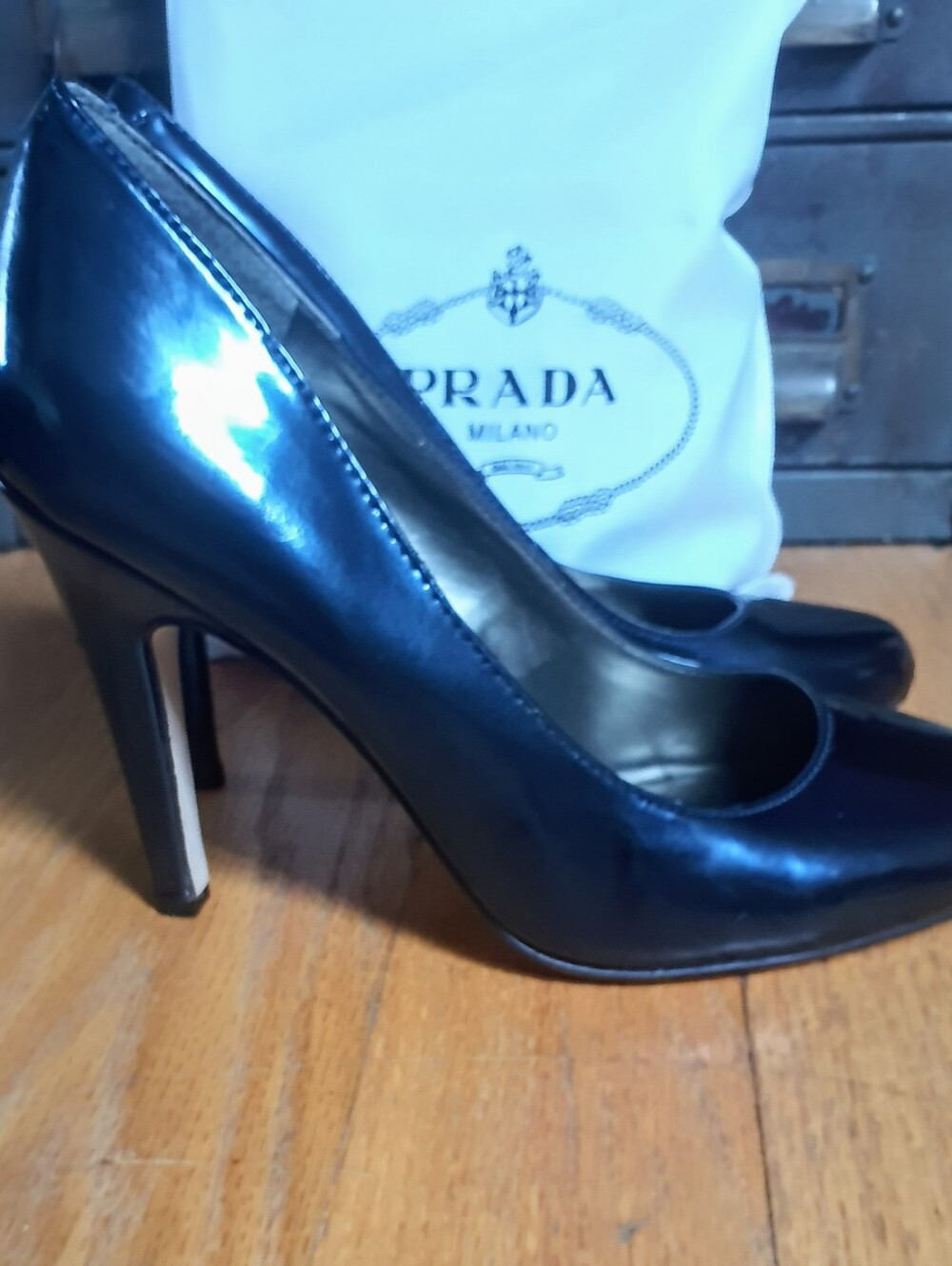 Jessica Simpson  Patent Leather Pumps Navy Blue
